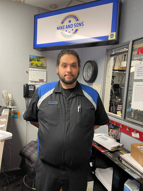 Manny Reyes - Service Technician - Mike and Sons Automotive, Inc.
