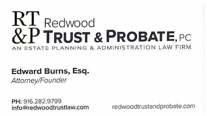 Redwood Trust and Probate | Estate planning and administration law firm